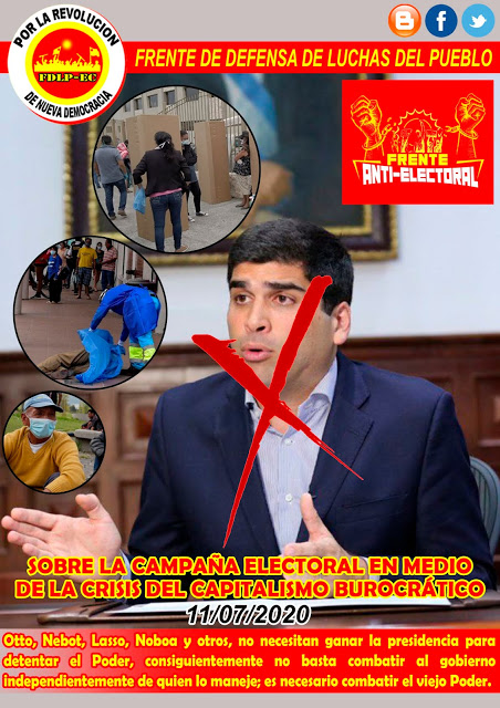 ZUM WAHLKAMPF INMITTEN DER KRISE DES BÜROKRATISCHEN KAPITALISMUS 11. Juli 2020