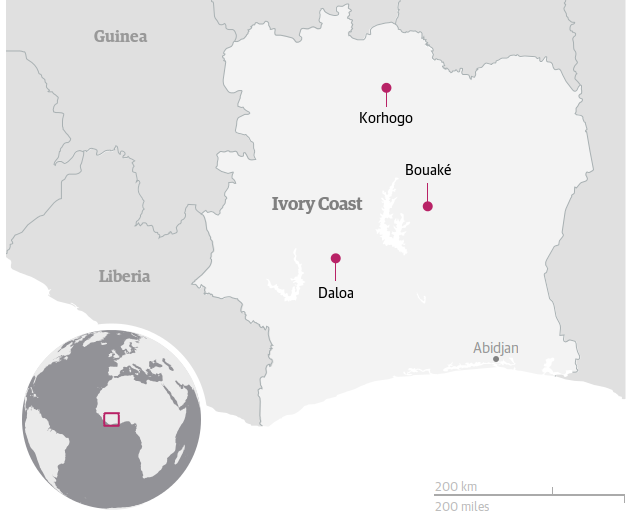 Kämpfe in Côte d‘Ivoire