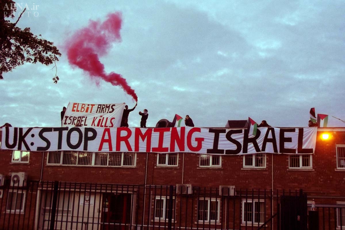England | Birmingham | Besetzung des Rüstungskonzerns Elbit