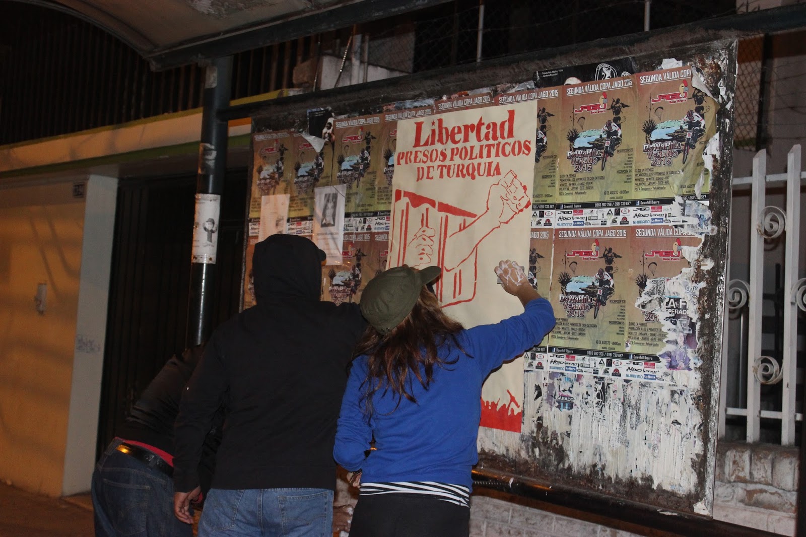 Equador | Solidarität mit den Gefangenen ATIK-Mitgliedern