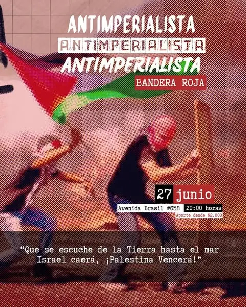 CHILE: Event zum neuen Album von Bandera Roja „Antiimperialista“