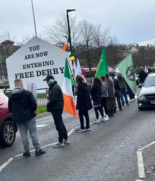 Irland: Aktion für die republikanischen Gefangenen in Derry