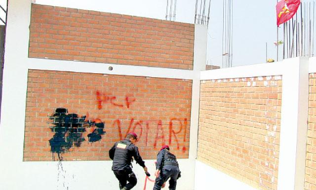 Peru | Lima | Aktionen zum 22. Jahrestag der Rede des Vorsitzenden Gonzalo