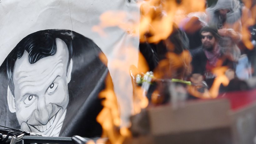 Erneut Proteste in ganz Frankreich