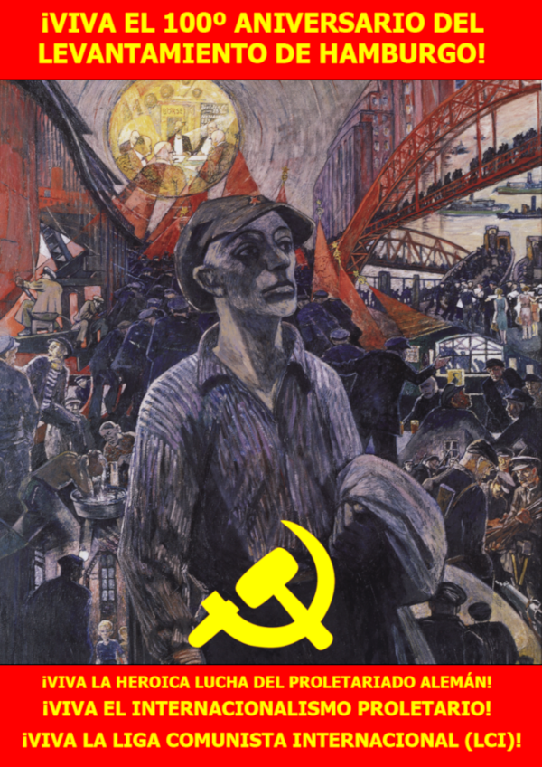 Spanischer Staat: Aktionen zu 100 Jahre Hamburger Aufstand