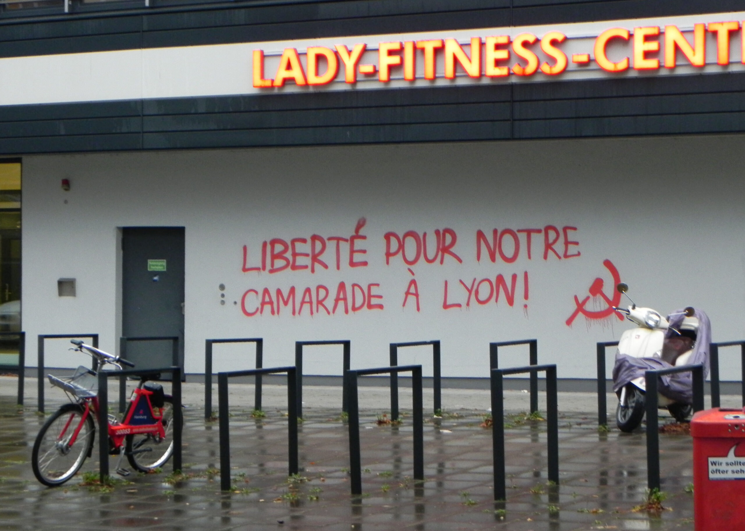 Hamburg: Freedom for our Comrade in Lyon!