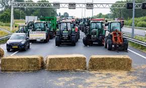 Massenhafte Bauernproteste in der BRD