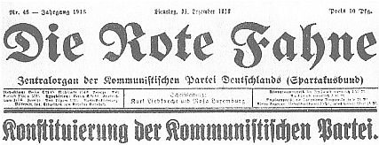 Gründungstag der KPD