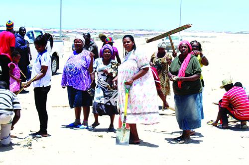 Namibia | Swakopmund | Landinbeschlagnamen durch das Volk