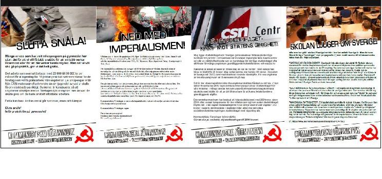 The spring school campaign starts in Sweden