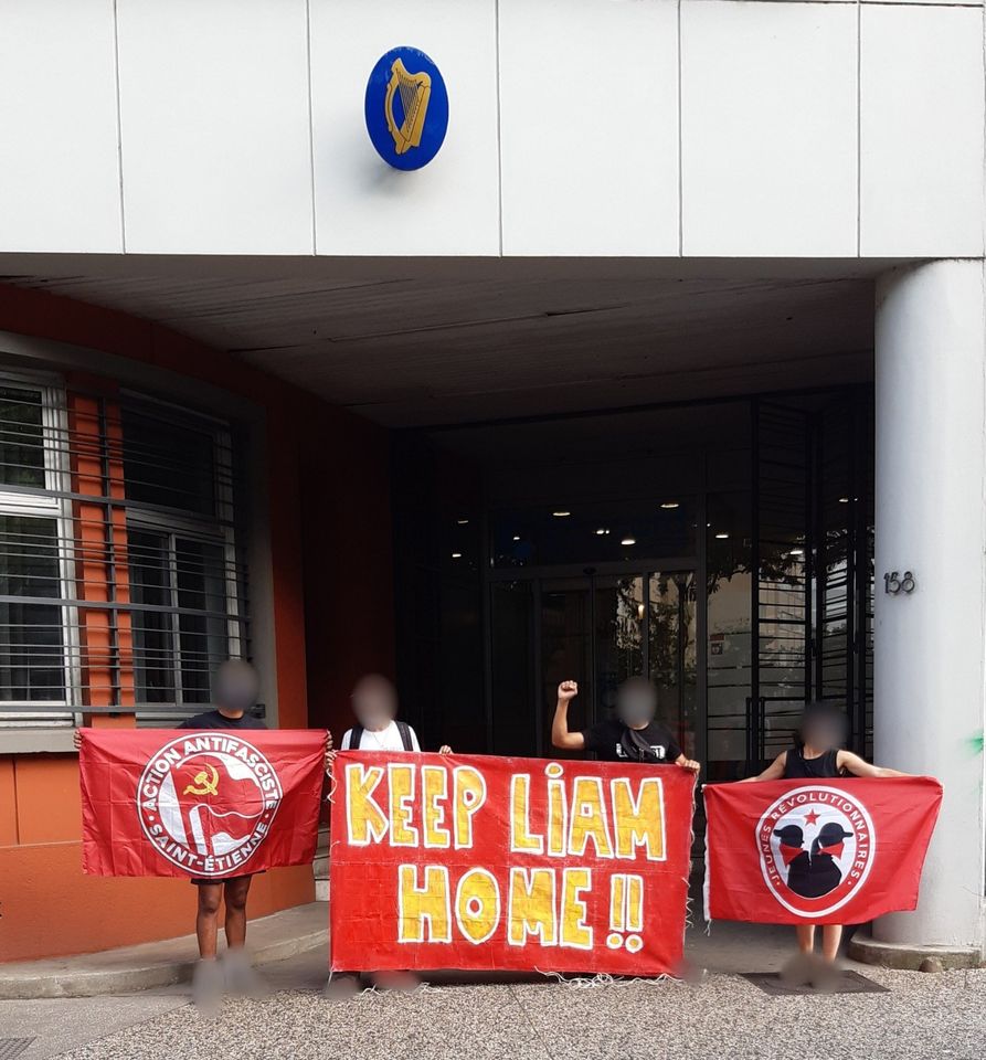 Aktionen in Frankreich