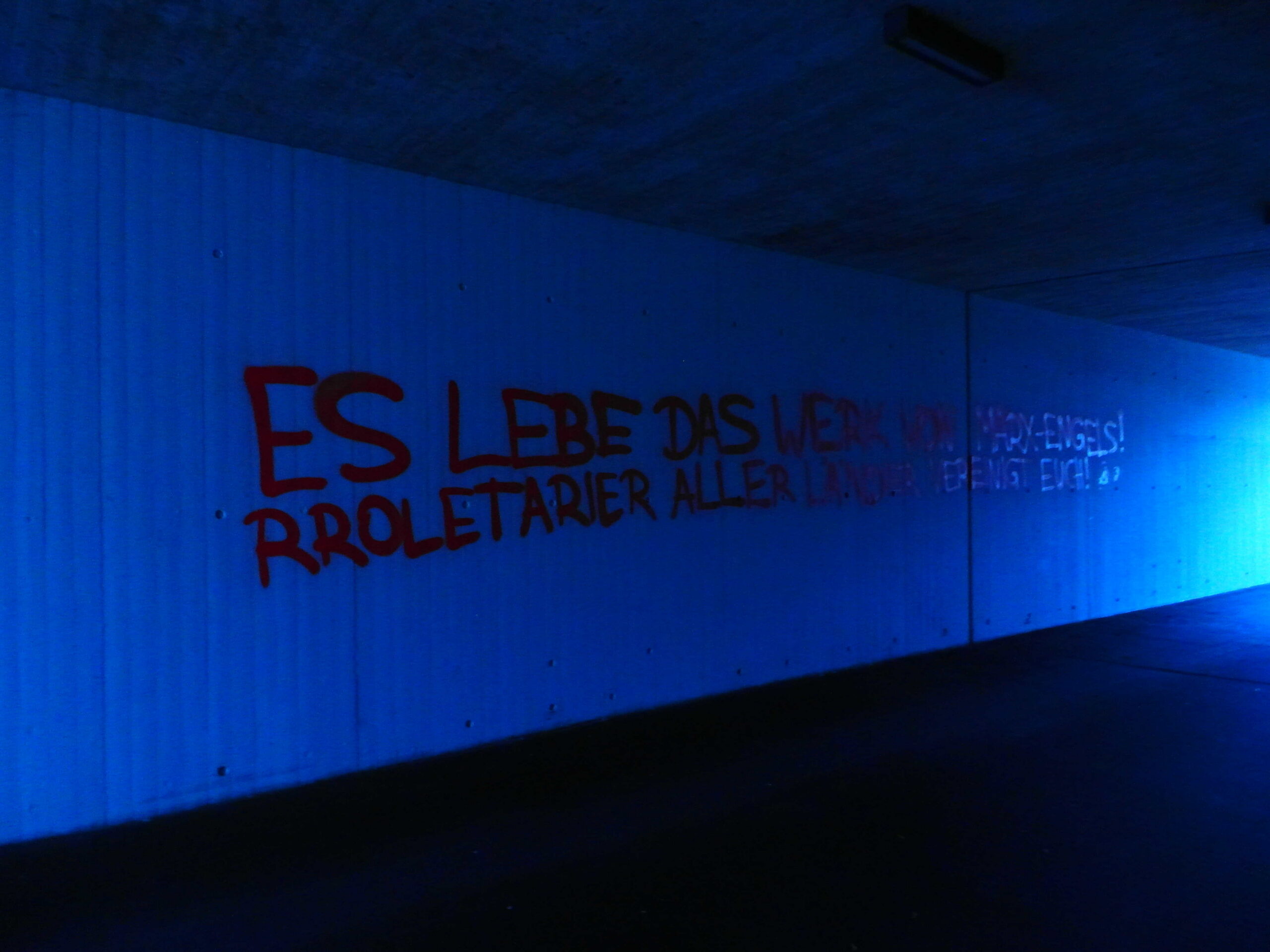 Freiburg: Malung zu 200 Jahre Engels