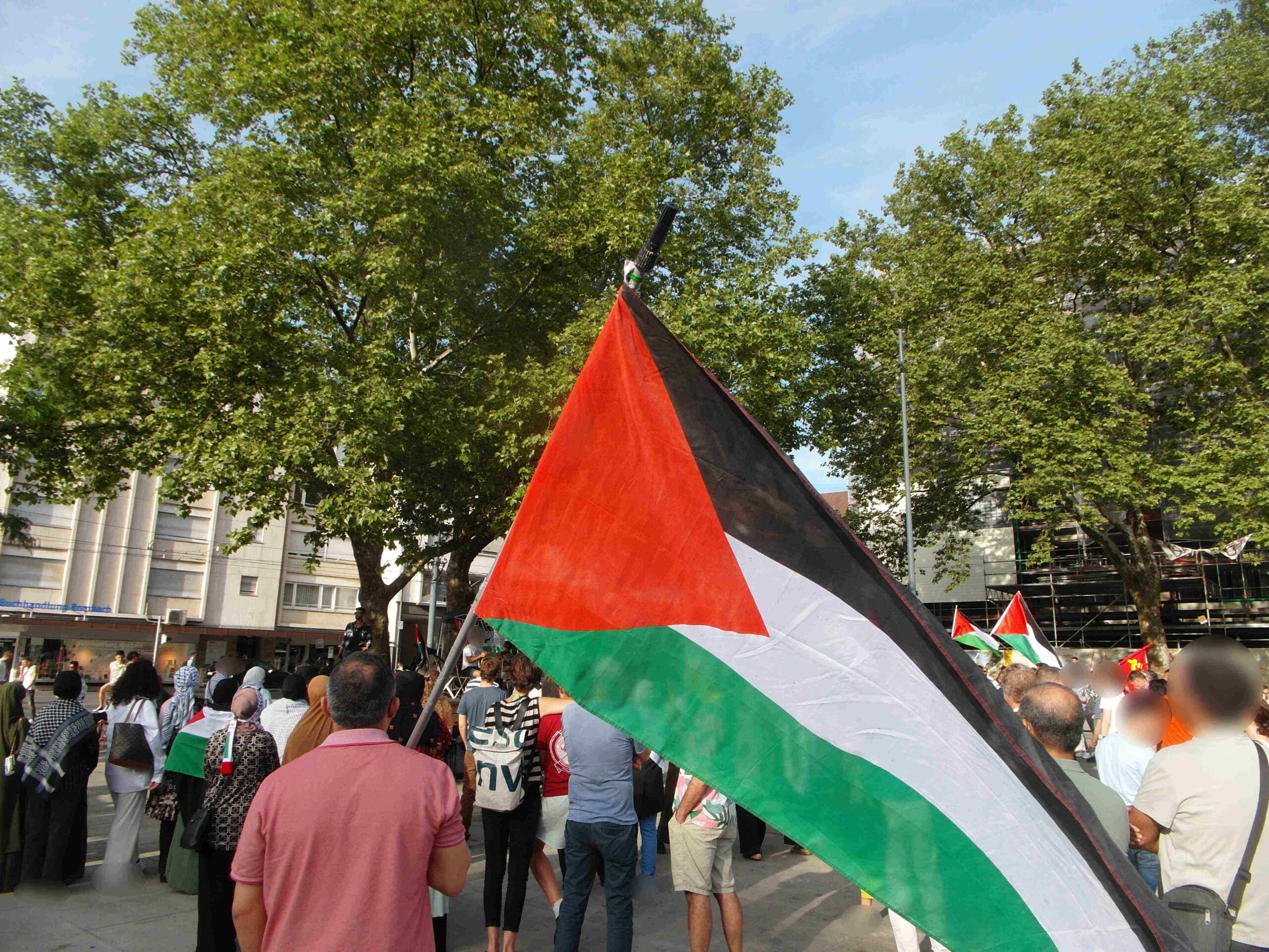 Freiburg: Kurzbericht zur Nakba-Kundgebung