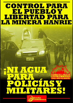 ECUADOR: SENDA LUMINOSA;REBELLION IS JUSTIFIED BUENOS AIRES!