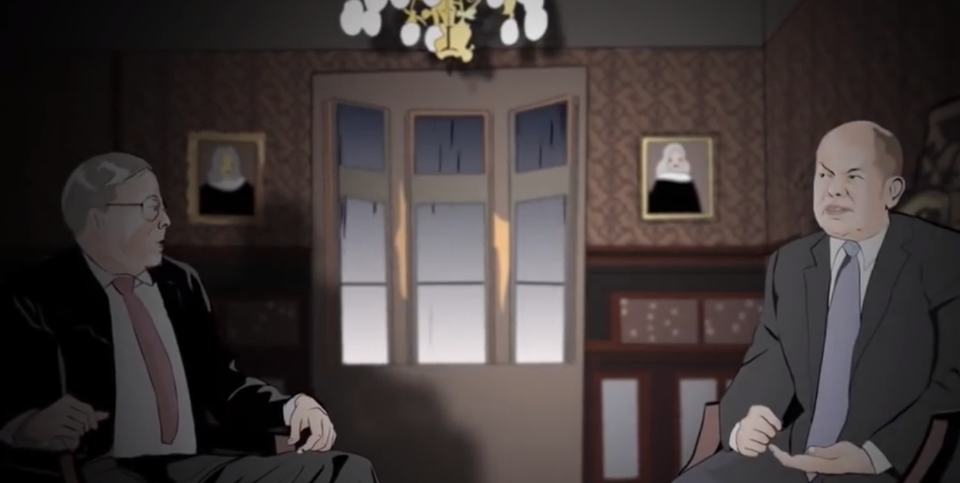 Der Bundeskanzler und der Banker: Eine etwas andere Weihnachtsgeschichte