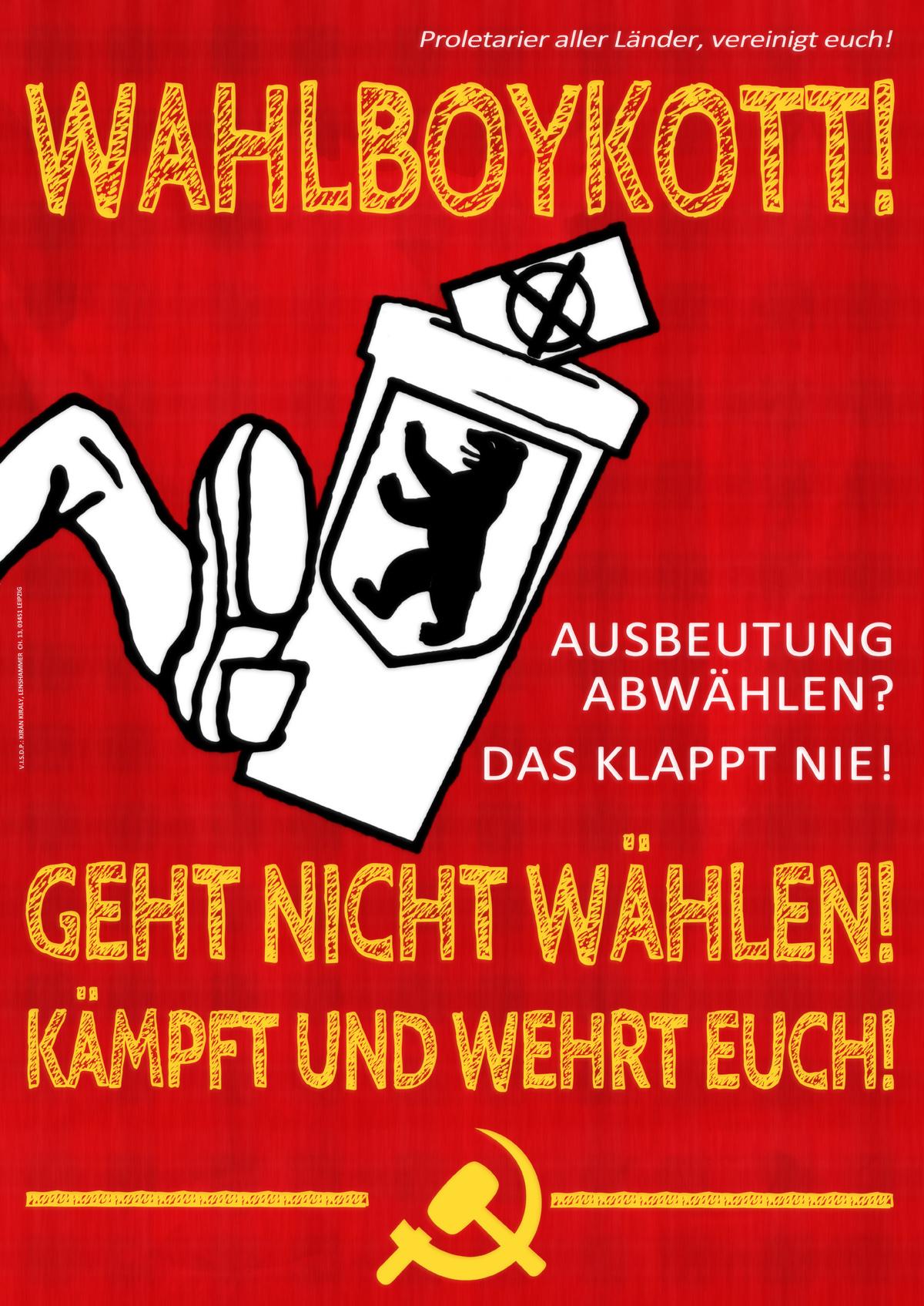 Berlin: Wahlboykott