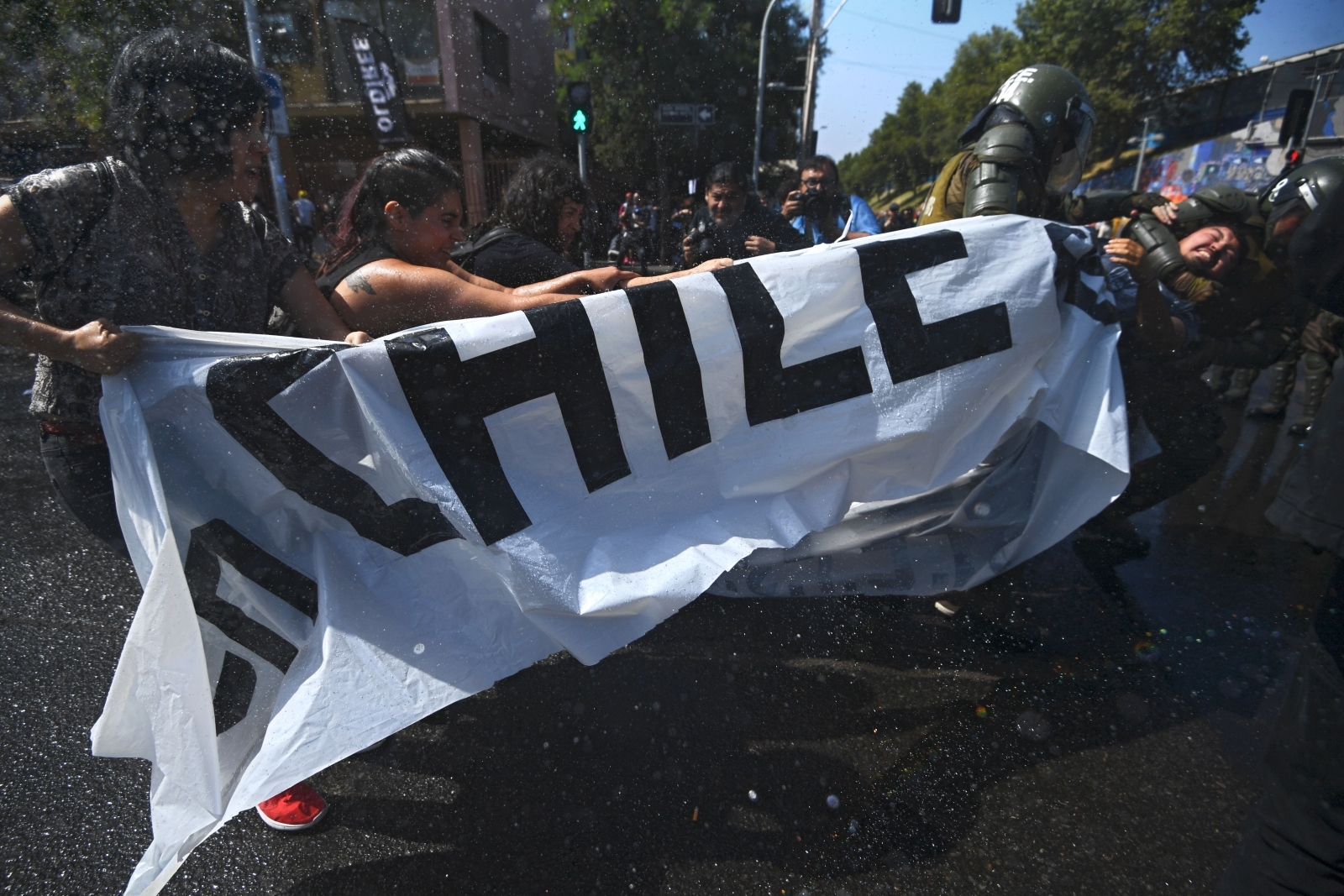 Chile: Proteste gegen Papstbesuch