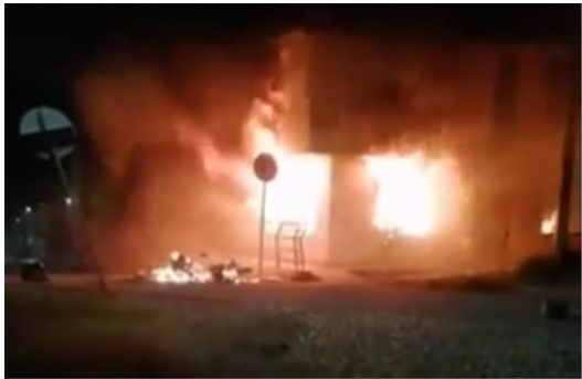 Colombia: Peasant farmer is killed by the police during land eviction in Cauca, the people do popular justice by setting fire to the mayor’s office