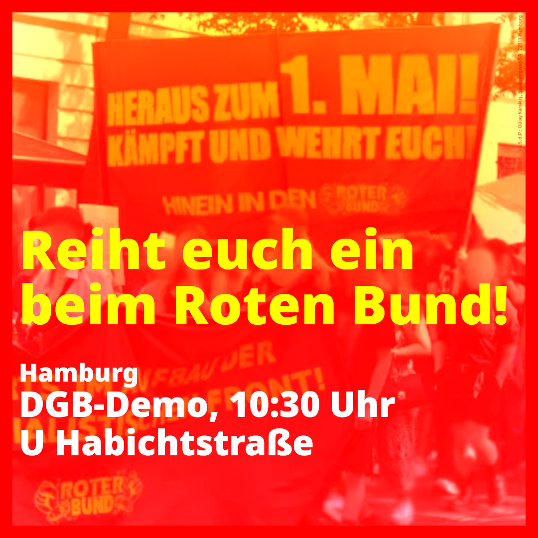 Hamburg: Mobi für den 1. Mai