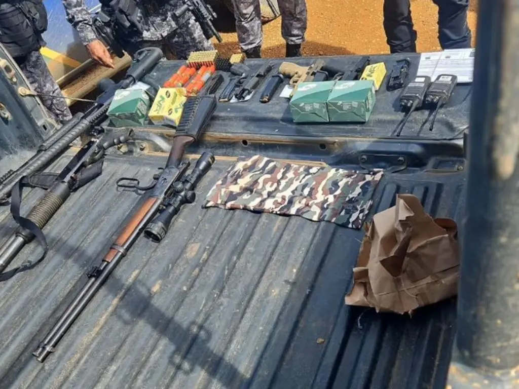 „Invasão Zero“ und Militärpolizei greifen Bauern in Rondônia, Brasilien, an