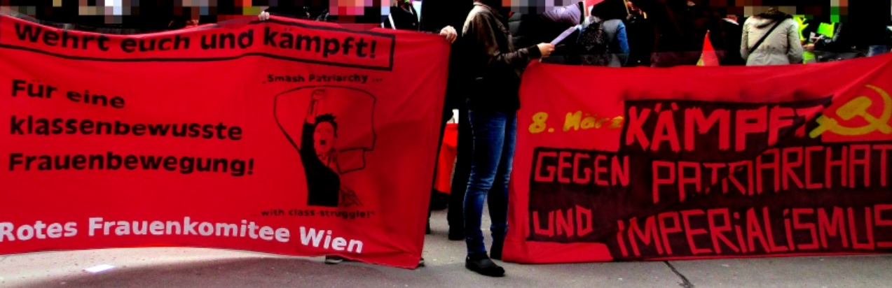 Nieder mit dem Patriarchat! Schafft Rote Frauenkomitees!