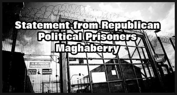 Erklärung der republikanischen Gefangenen im Maghaberry Gaol