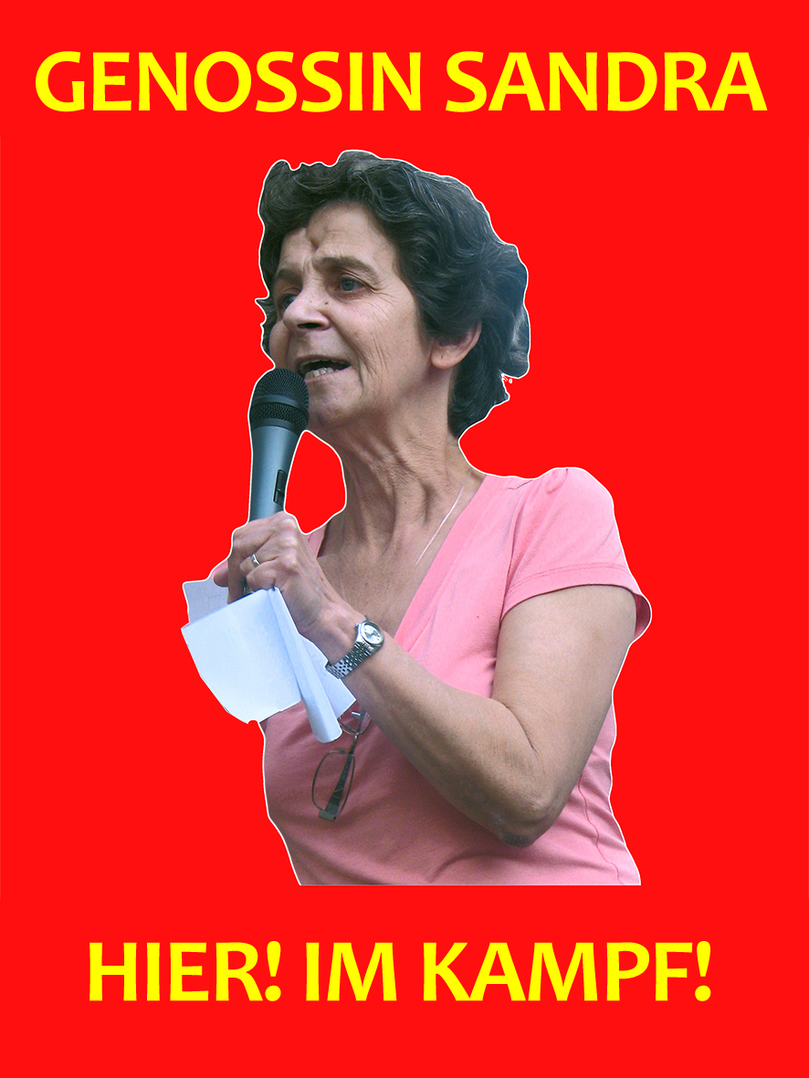 Companheira Sandra Lima: Presente na Luta!