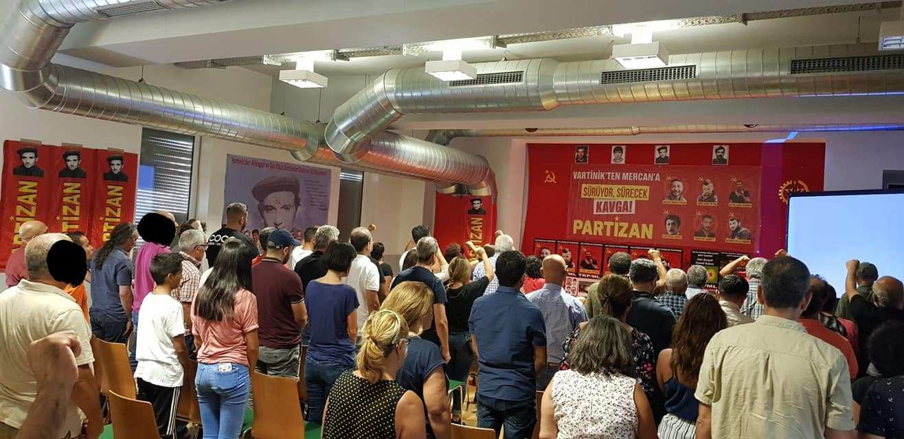 Commemoration of fallen Tikko combatants in Stuttgart