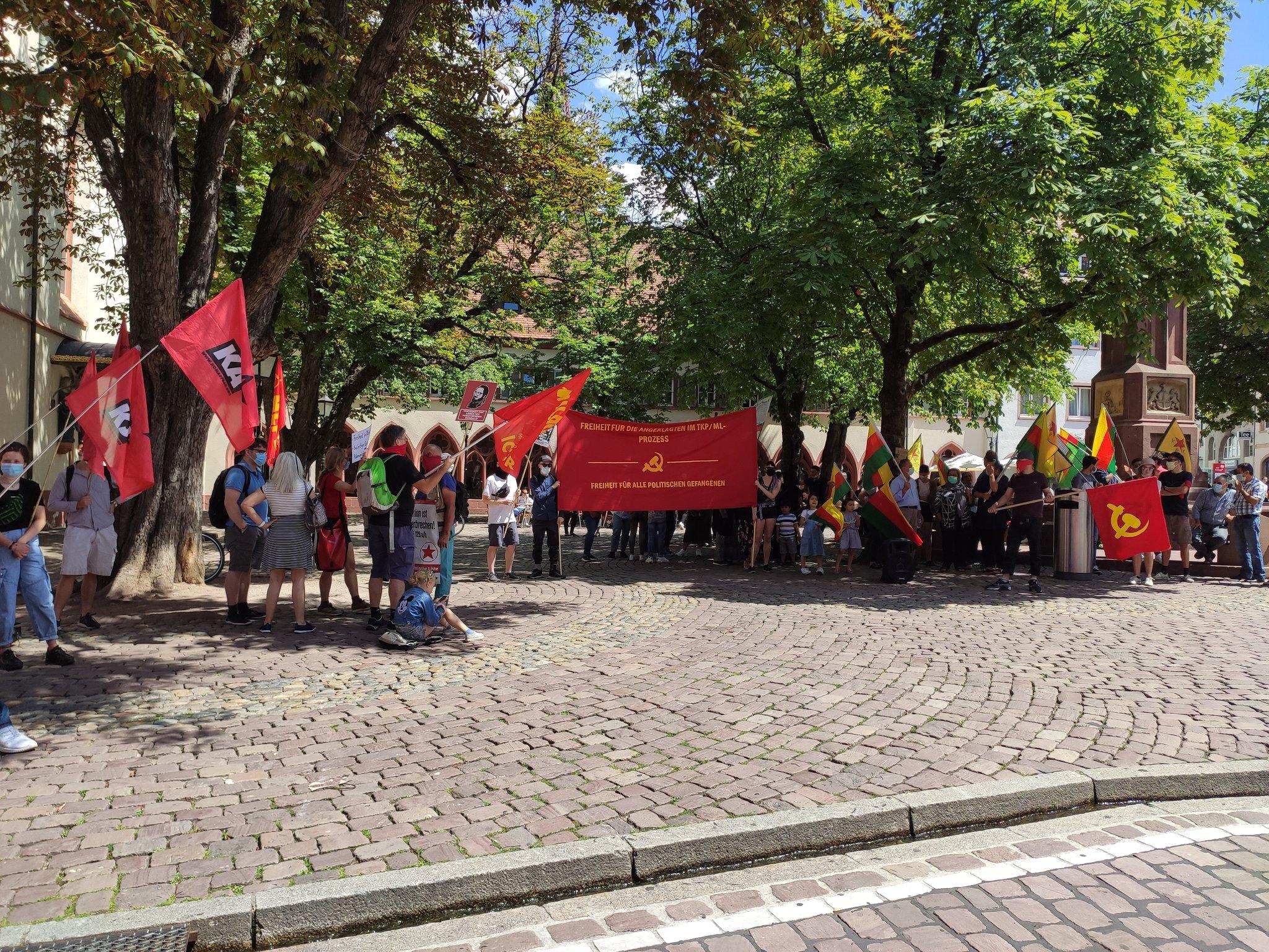 Weitere Aktionen zum Urteil im TKP/ML-Prozess