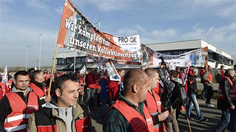 Warnstreiks in der Metallindustrie – „Nadelstiche“ gegen die Unternehmer?