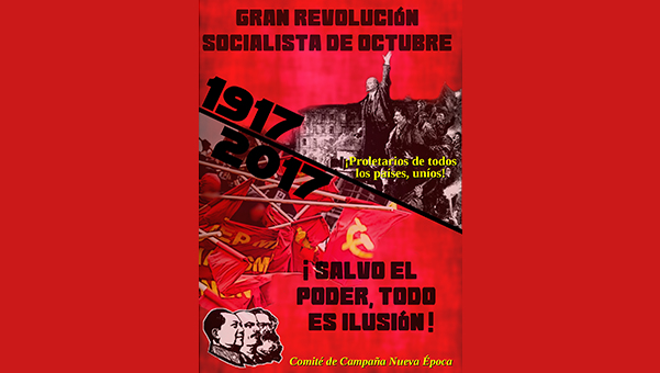 Poster Octoberrevolution Spanish