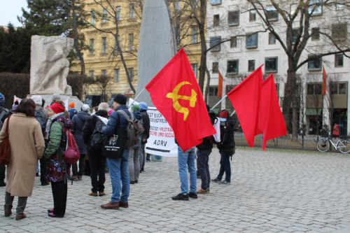 Wien, Österreich: Bericht zur Kundgebung anlässlich des Jahrestages der Februarkämpfe 1934