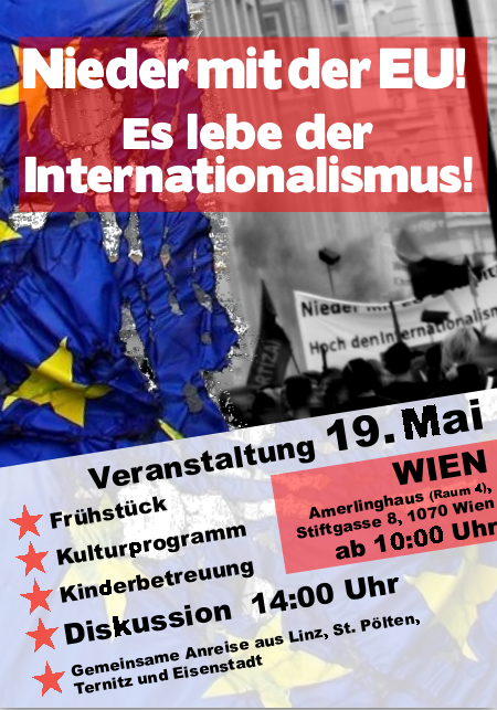 Veranstaltung: „Nieder mit der EU“