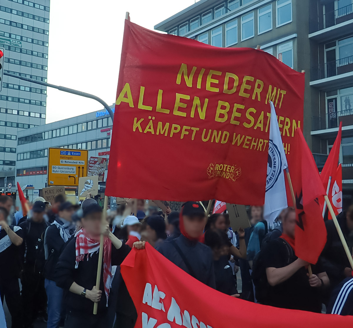 Demo Bochum 1Mai 2024