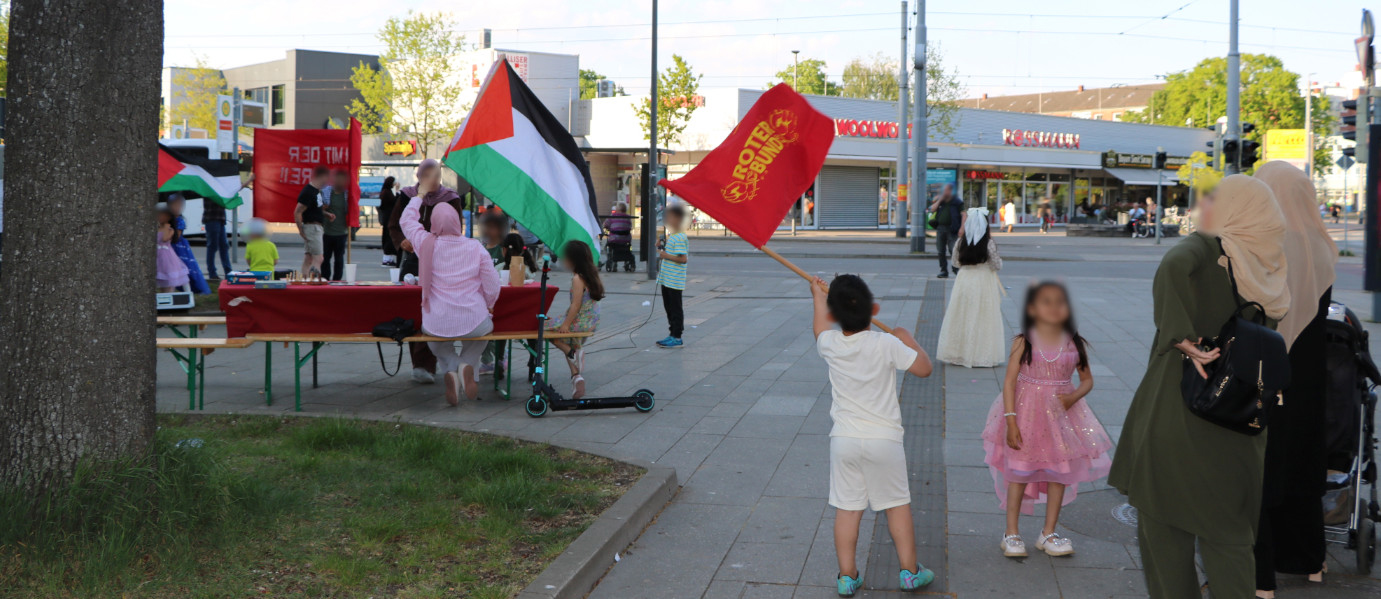 Bremen Kundgebung am Schweizer Eck