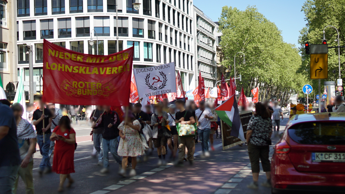 DGB Demonstration Koeln
