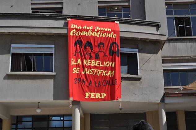 Transparente an der Universität von Chile 2