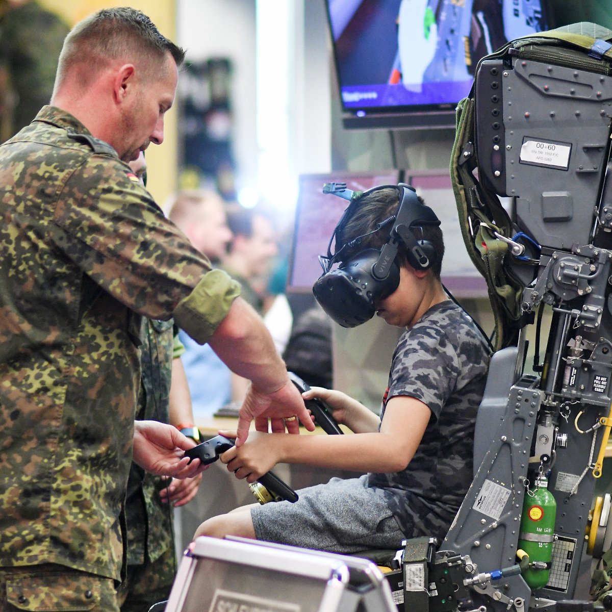 Bundeswehrwerbung Gamescom