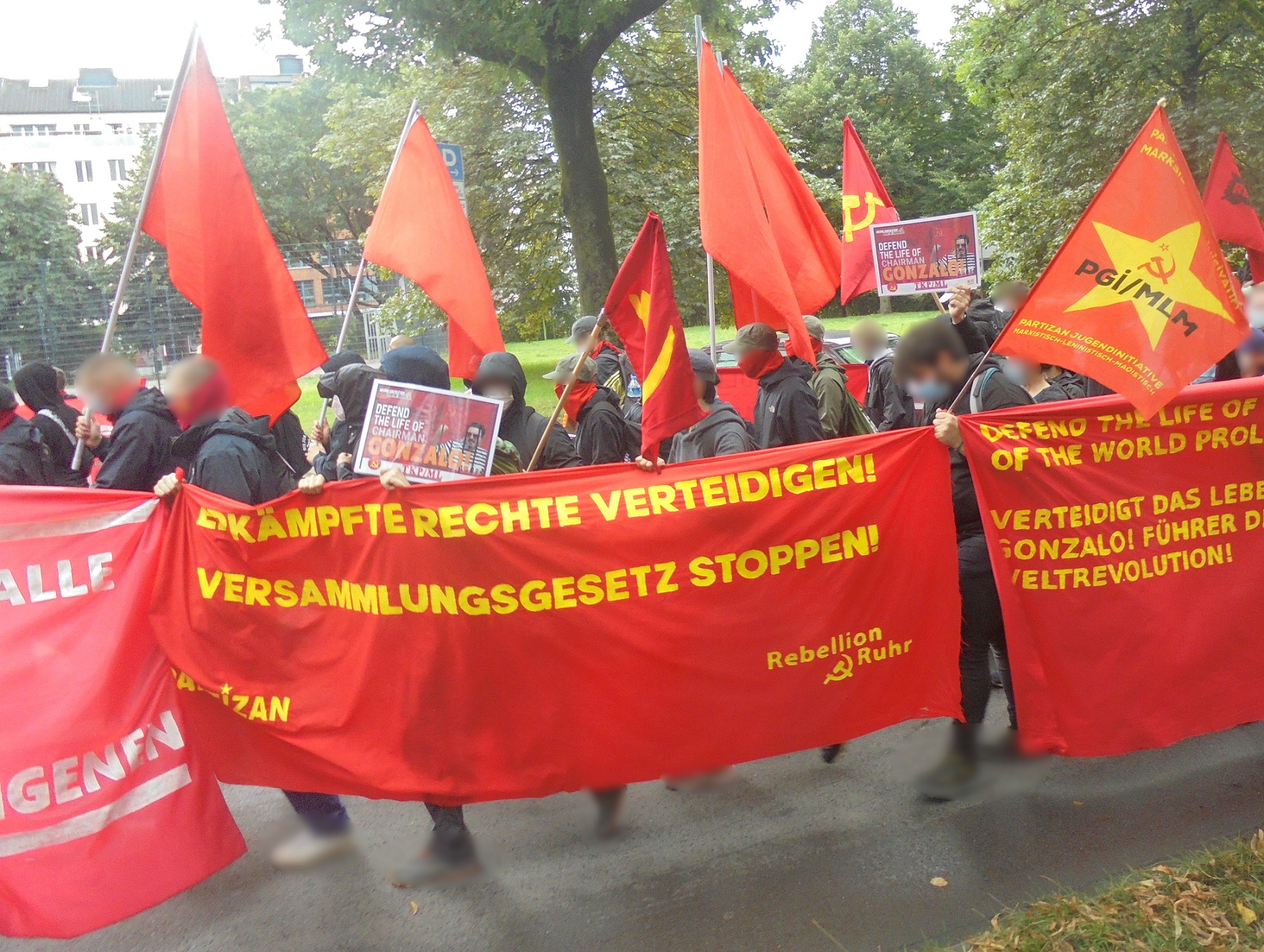 Versammlungsgesetz stoppen 2