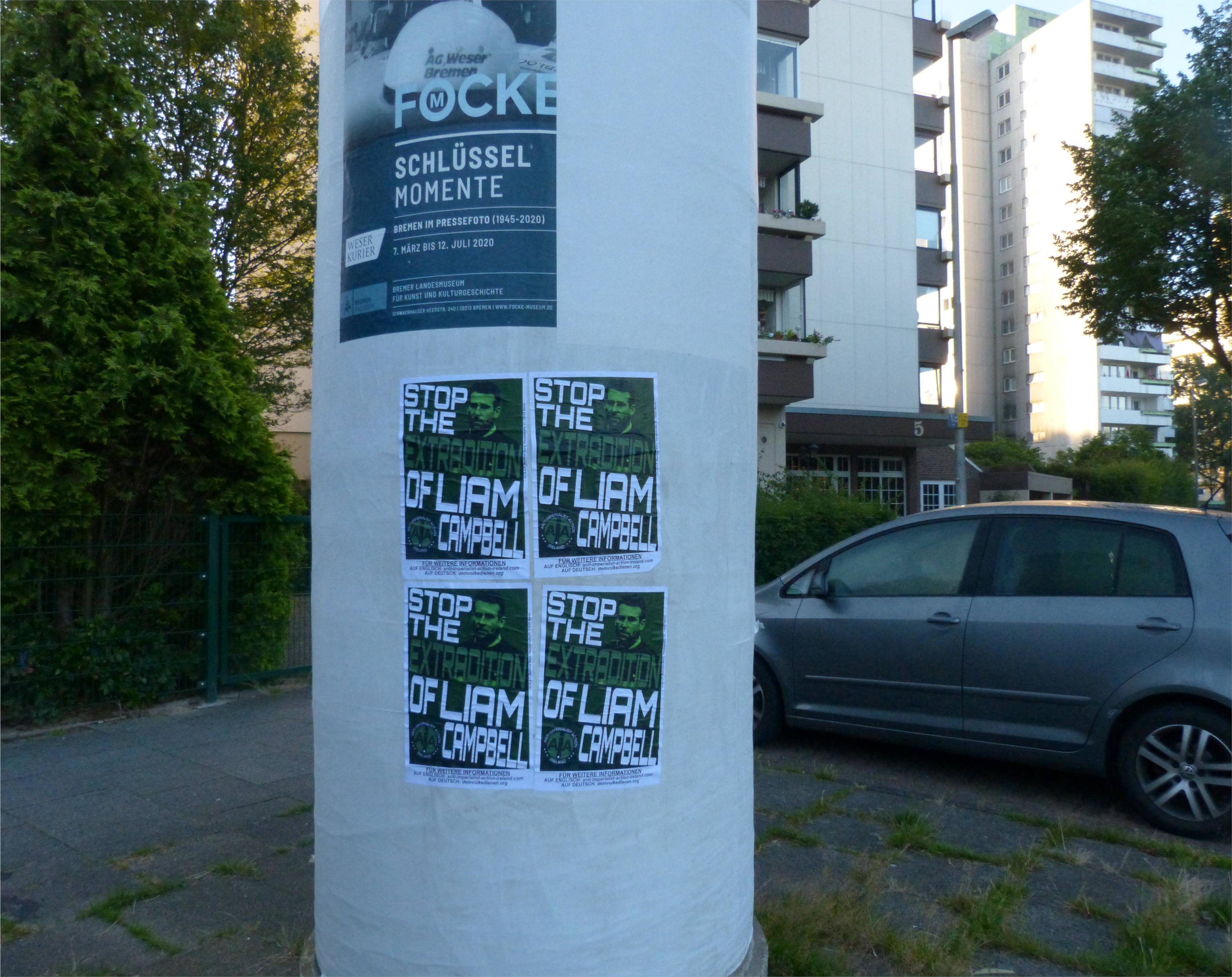 against extradition liam campbell 3ü